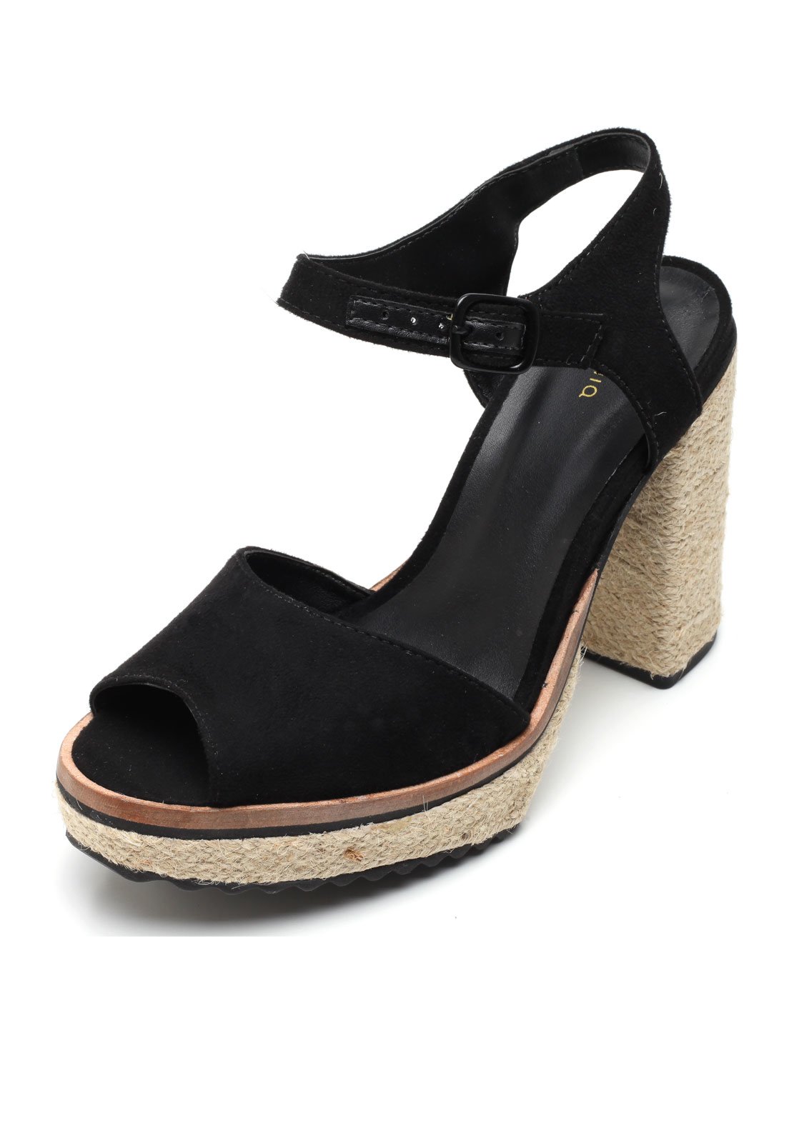espadrille salto grosso