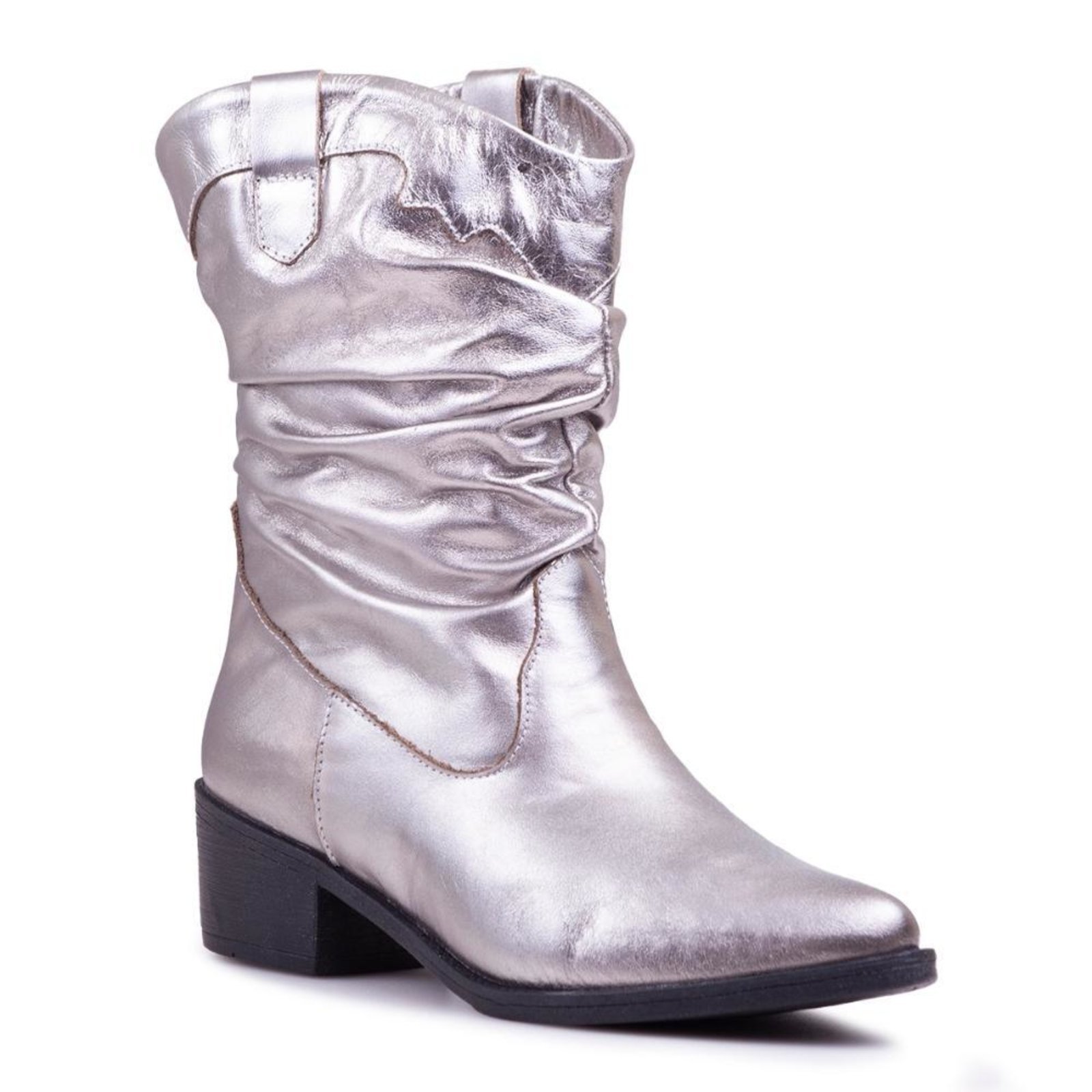 Bota miss western hot sale cano curto feminina