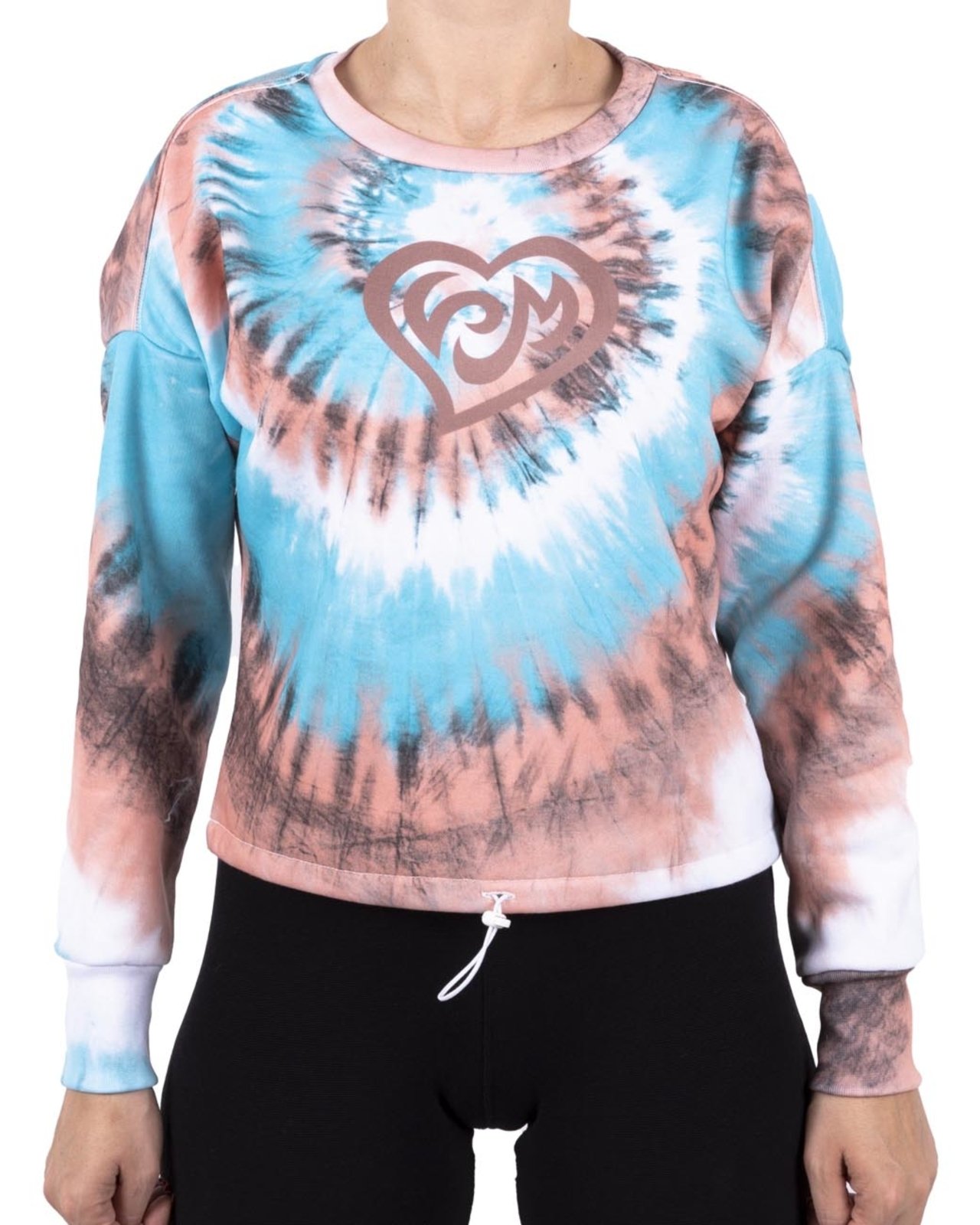 kith tie dye moletom com capuz