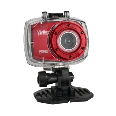 Câmera Filmadora Vivitar De Ação Full Hd Com Caixa Estanque E Acessórios Vermelha Menor preço em Câmera Filmadora Vivitar De Ação Full Hd Com Caixa Estanque E Acessórios Vermelha