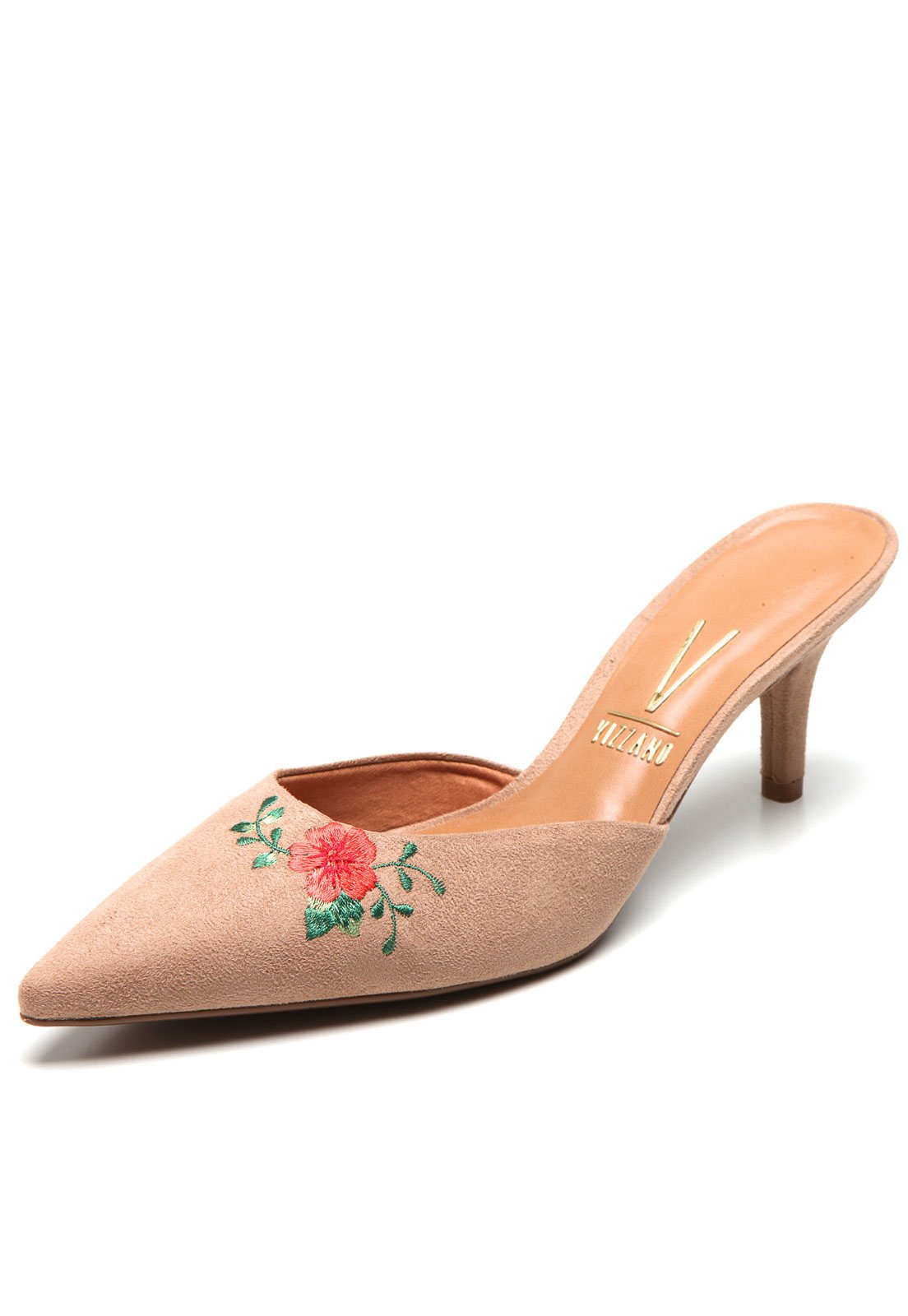mule vizzano bordado