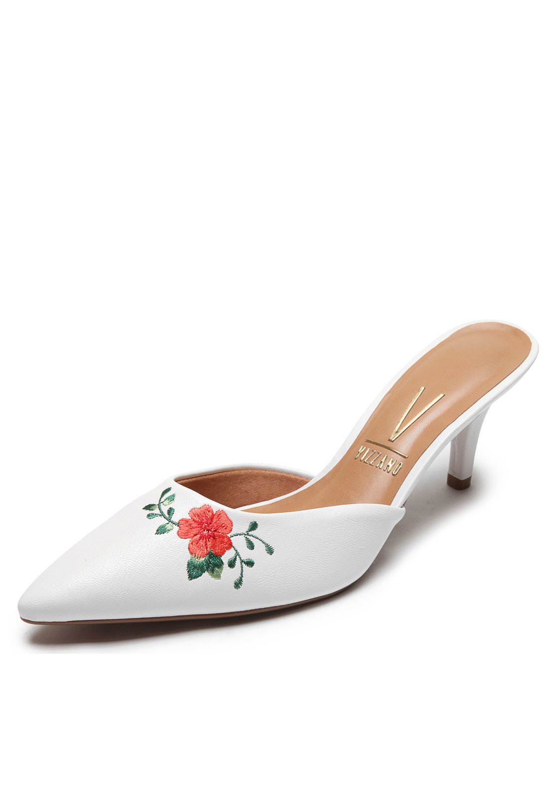 mule vizzano bordado