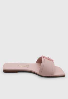 Rasteira Feminina Vizzano Fivela Rosa