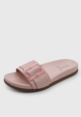Rasteira Feminina Vizzano Slide Rosa