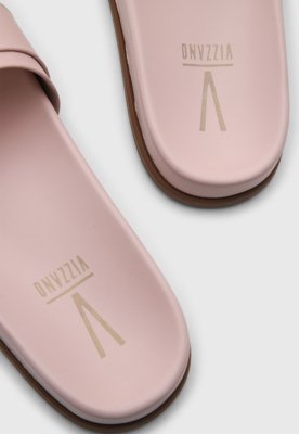 Rasteira Feminina Vizzano Slide Rosa