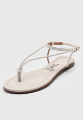 Rasteira Vizzano Tira Off-White