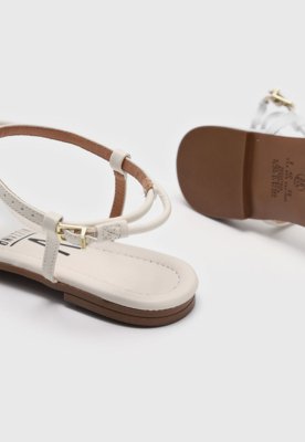 Rasteira Vizzano Tira Off-White