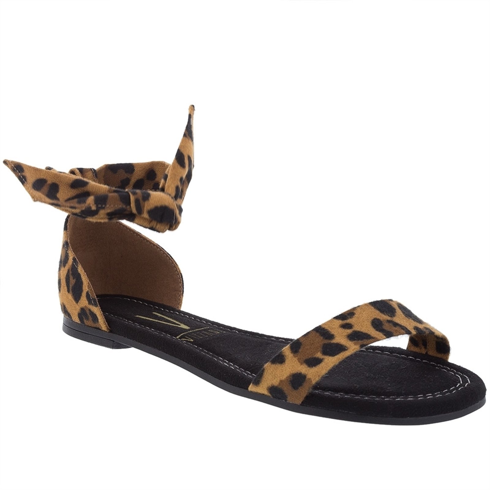 sandalia animal print dafiti