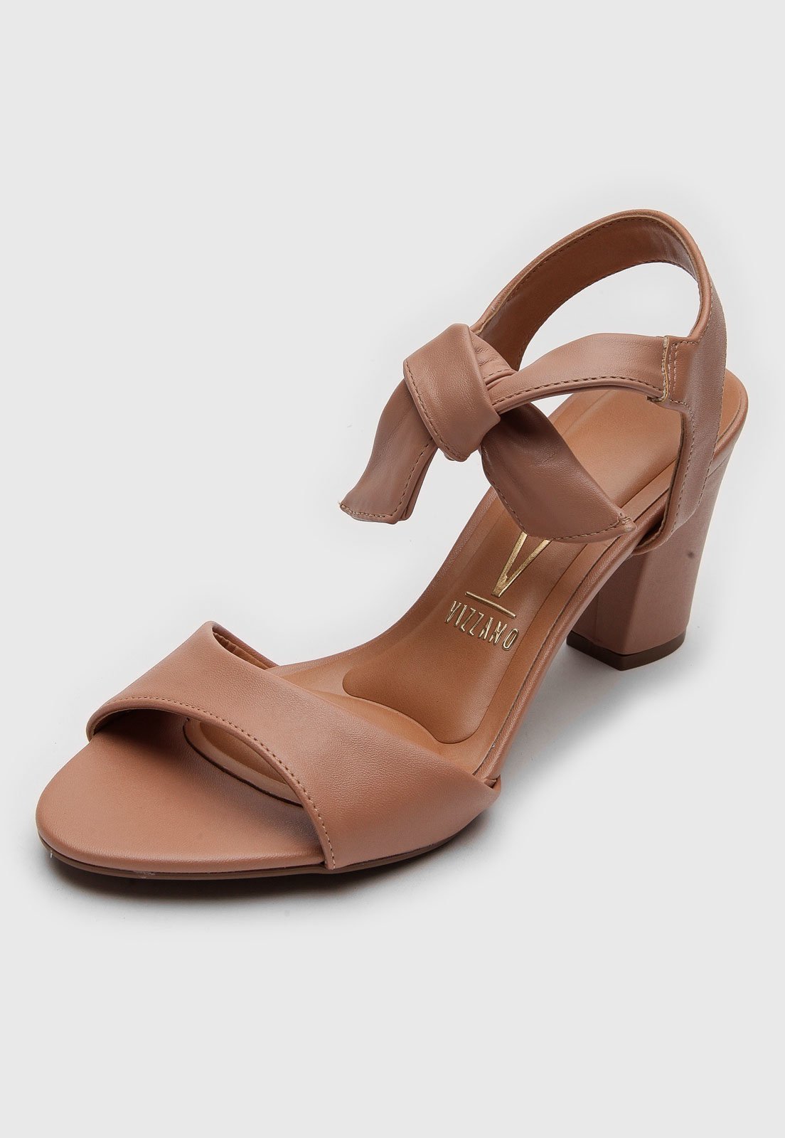 Sandália DAFITI SHOES Amarração Nude - Compre Agora