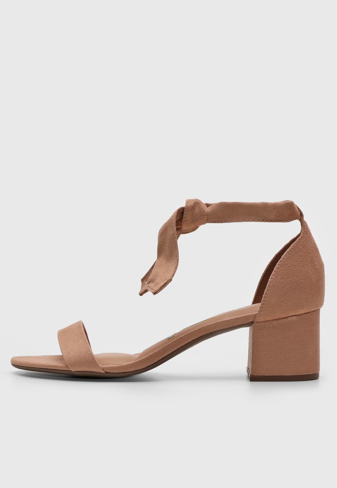 Sandália DAFITI SHOES Amarração Nude - Compre Agora