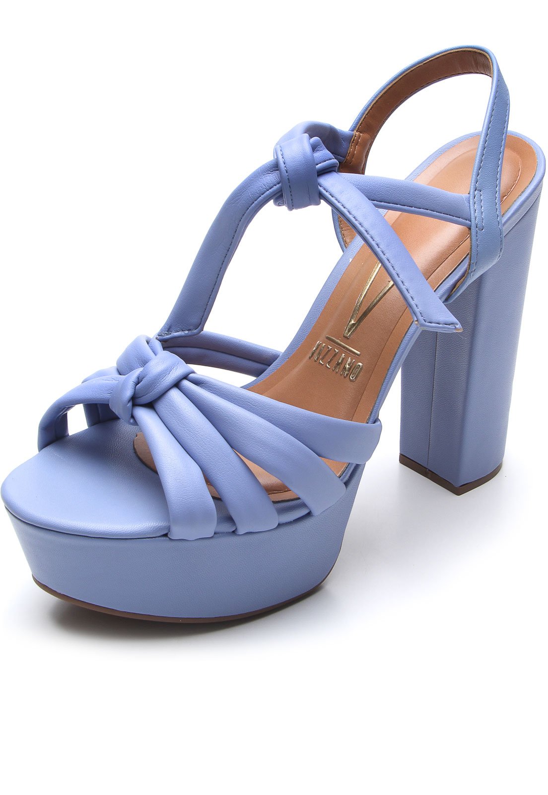 sandália vizzano fivela azul