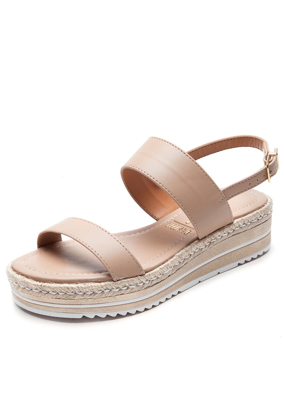 Sandália DAFITI SHOES Plataforma Dourada - Compre Agora