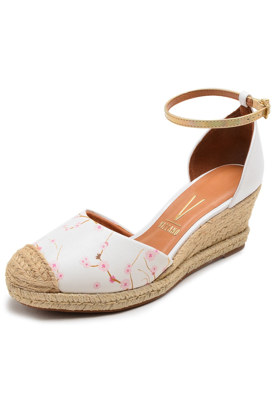 sandalia espadrille branca