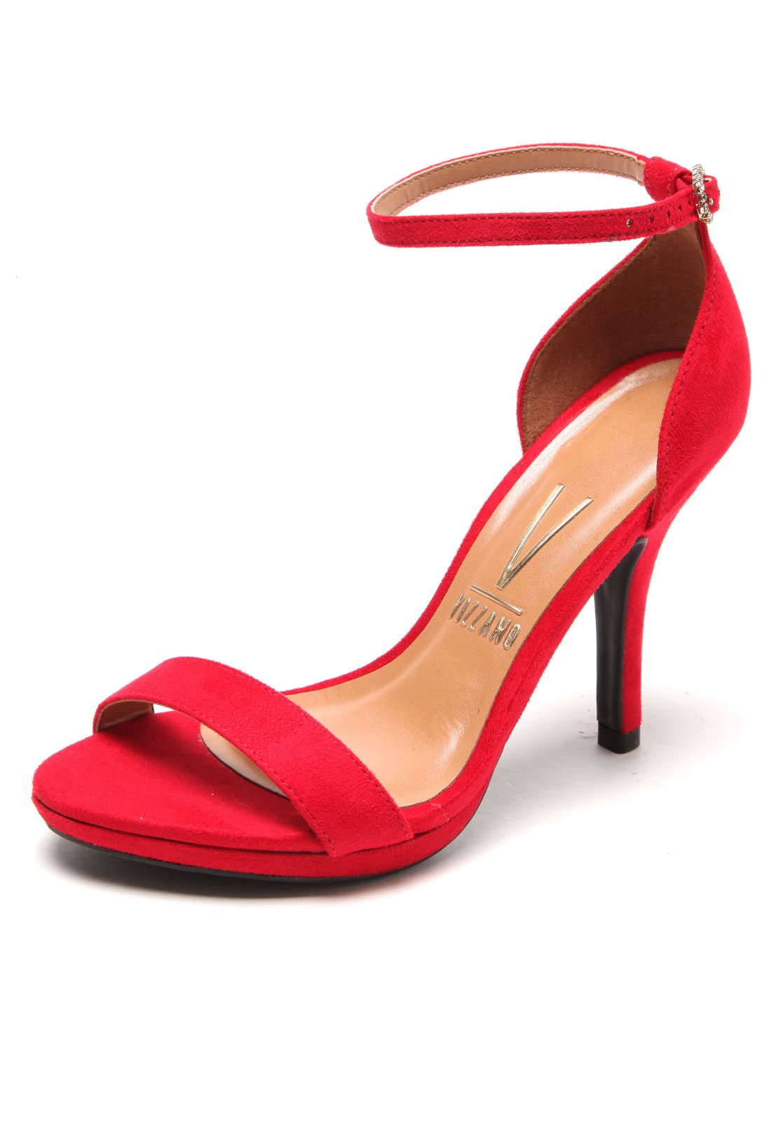 vizzano sandalia vermelha
