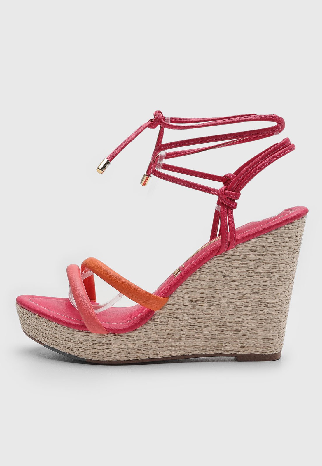 Sand lia Vizzano Amarra o Rosa Compre Agora Dafiti Brasil