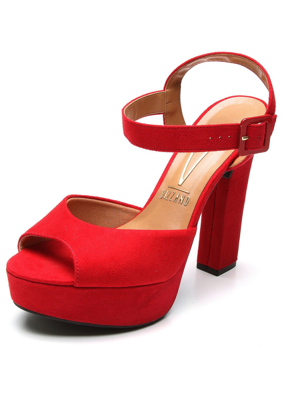 Salto meia hot sale pata vermelho