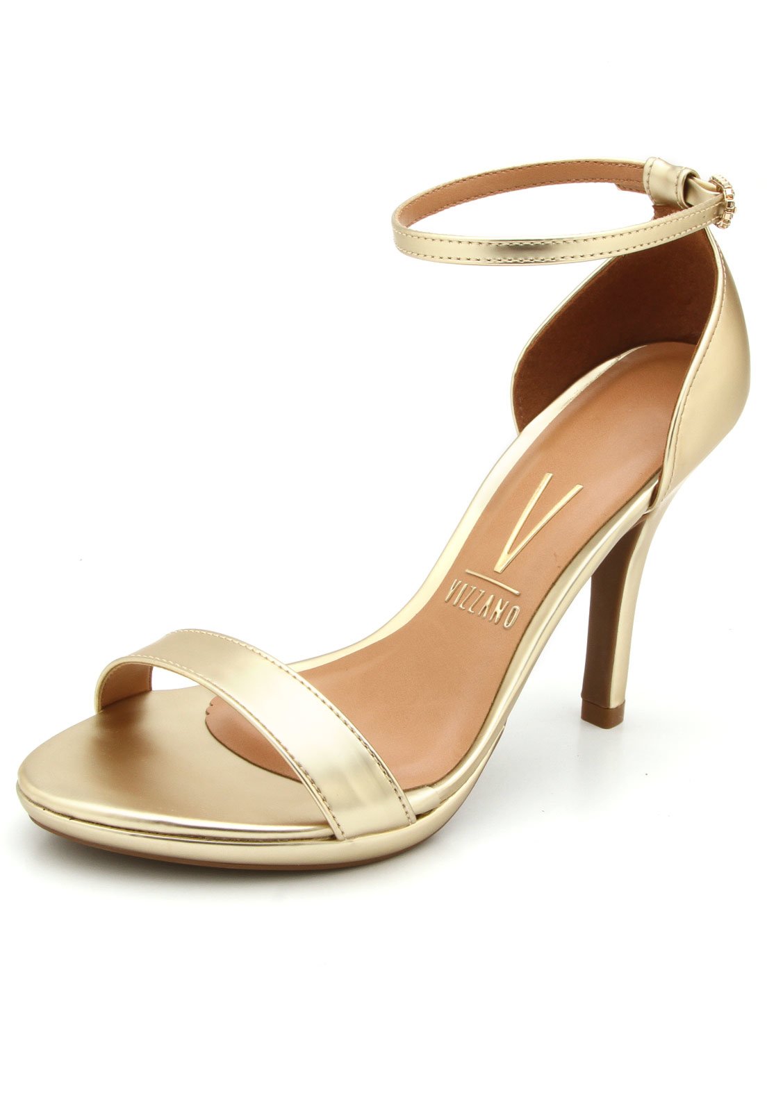 Vizzano salto hot sale dourado