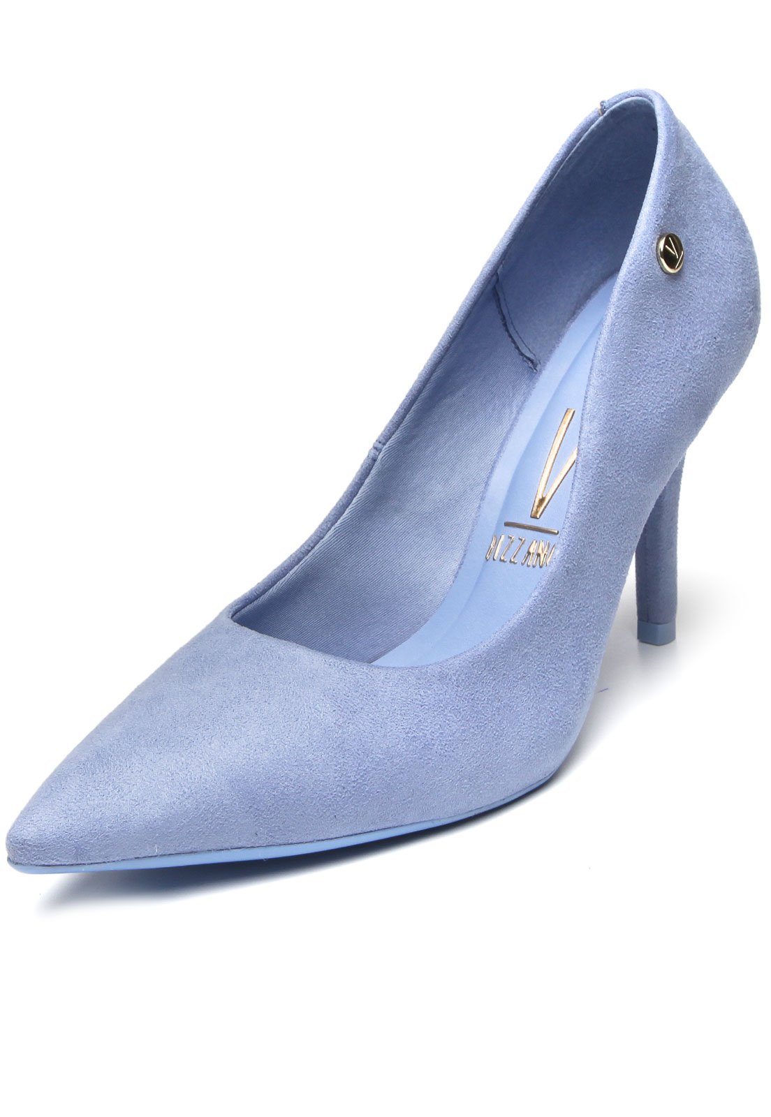 Scarpin azul bebe store vizzano