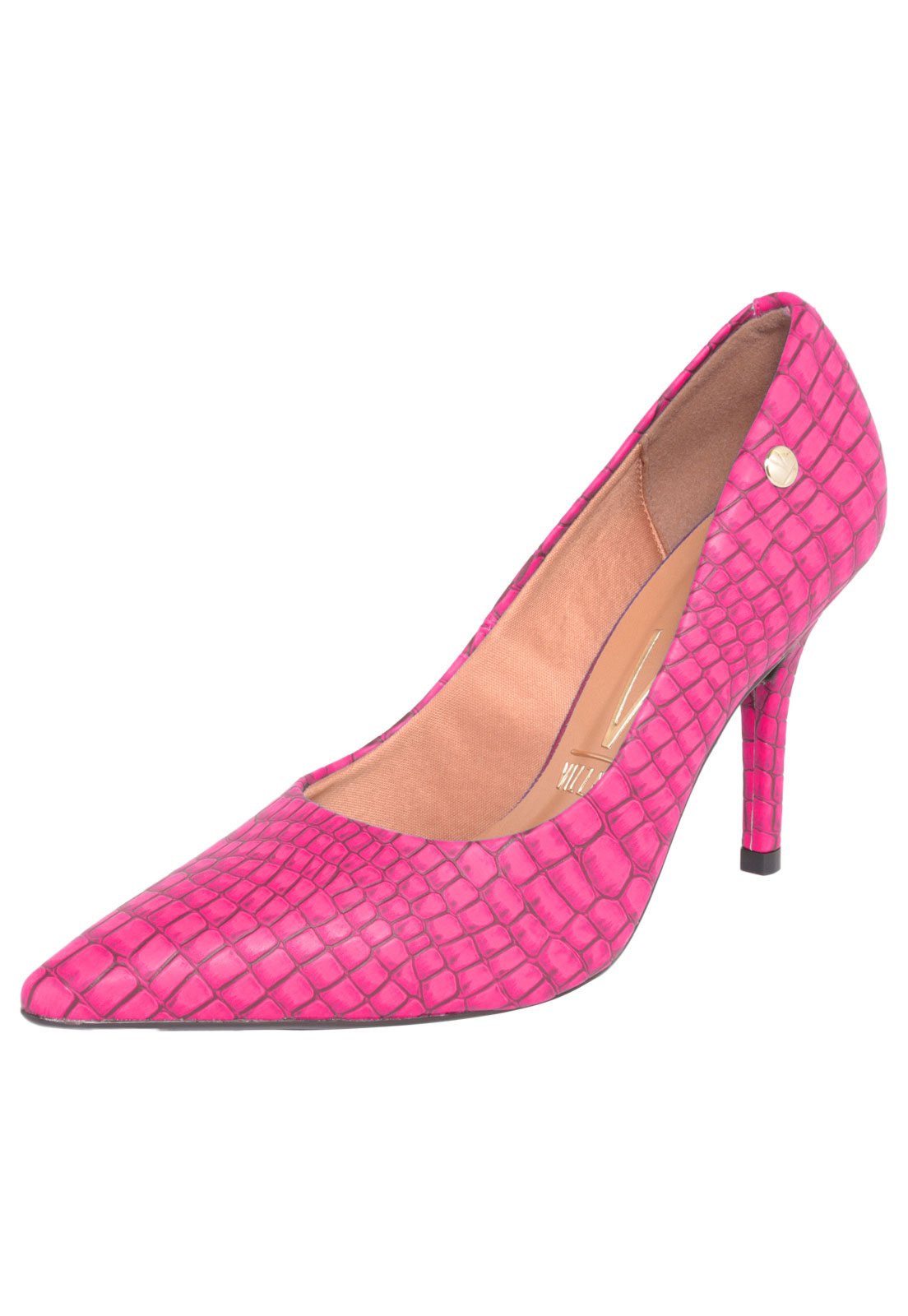 scarpin rosa bebe vizzano