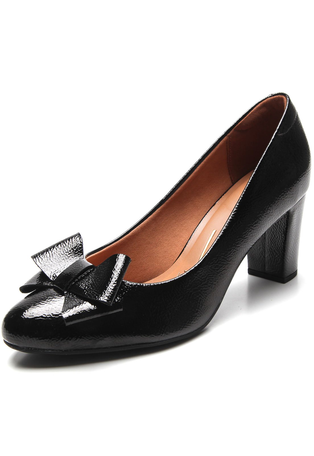 Scarpin vizzano hot sale preto com laço