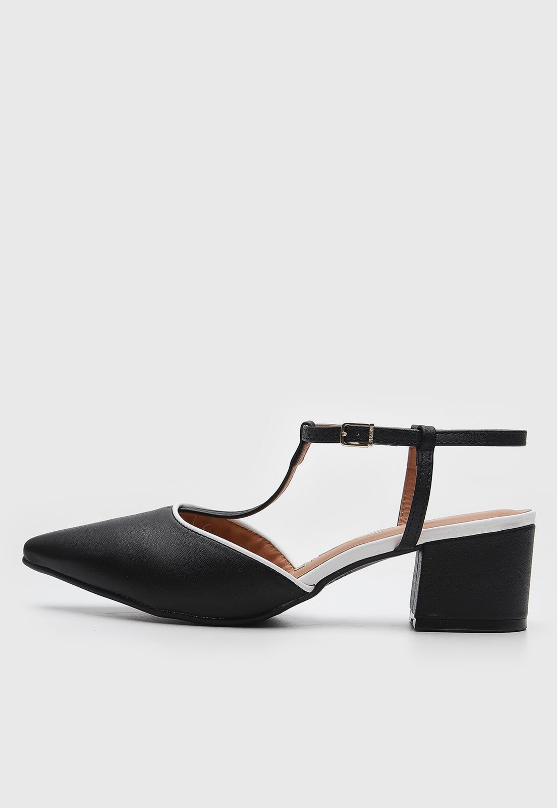 Scarpin Vizzano Liso Preto