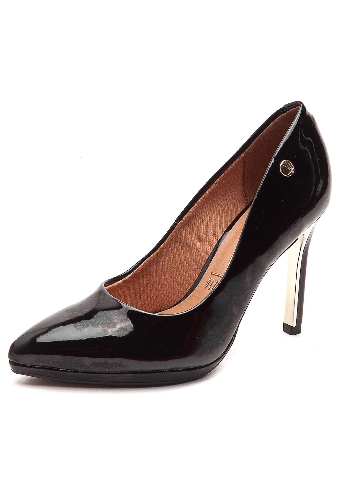 scarpin preto salto fino
