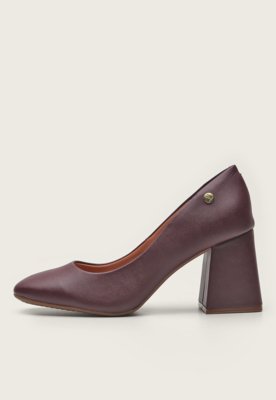 Scarpin clearance caramelo vizzano