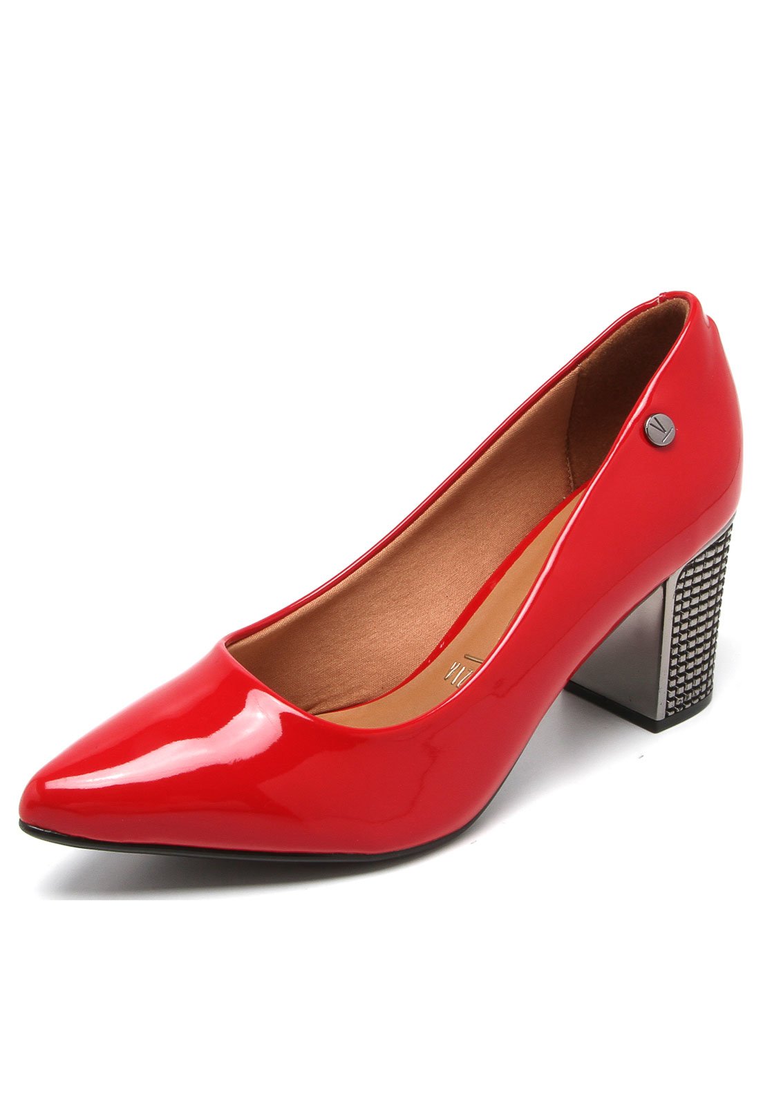 scarpin vermelho dafiti