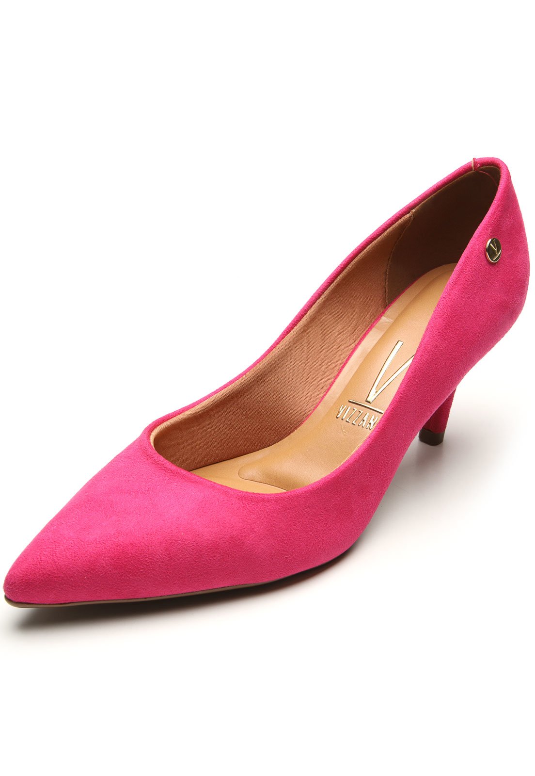 Scarpin rosa hot sale pink vizzano