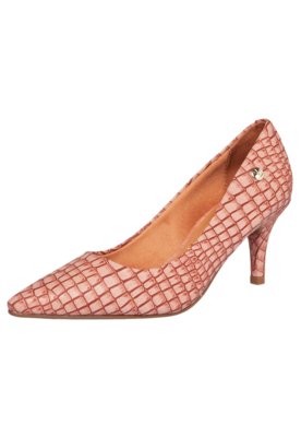 scarpin texturizado vizzano
