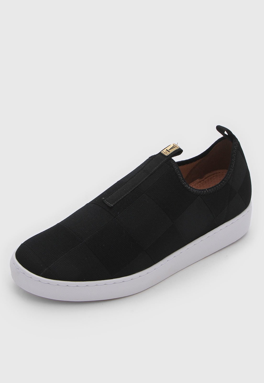 slip on vizzano recortes preto