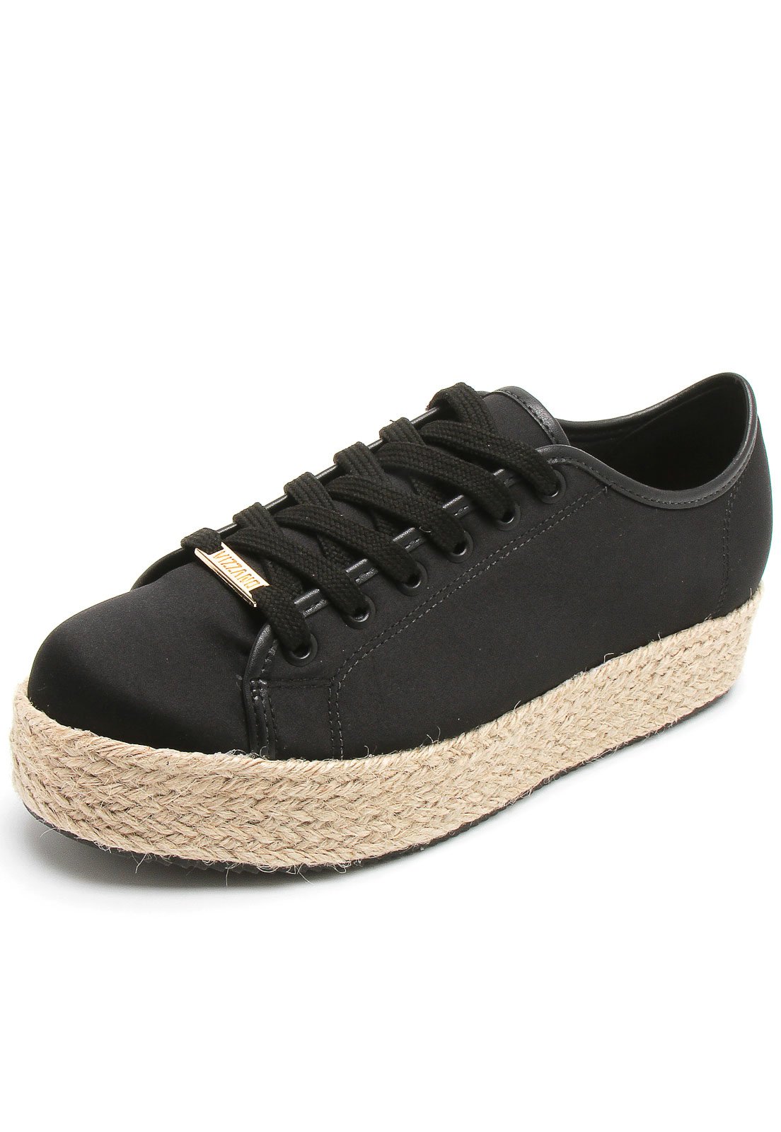 tênis flatform vizzano espadrille