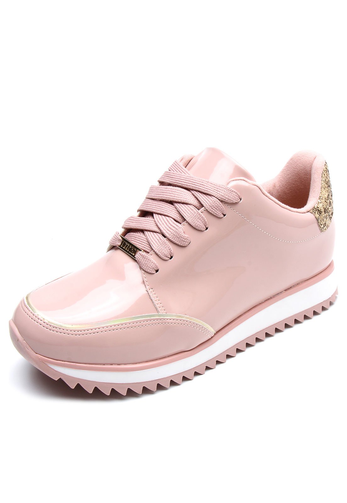 tenis vizzano rose verniz