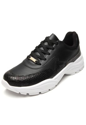 tenis vizzano croco preto