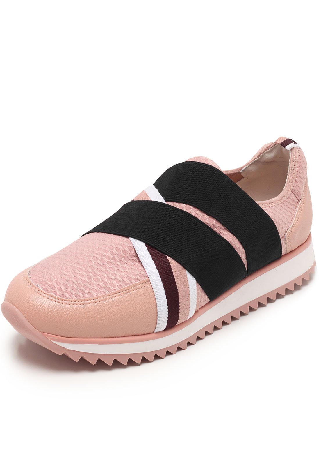 tenis vizzano elastico rosa