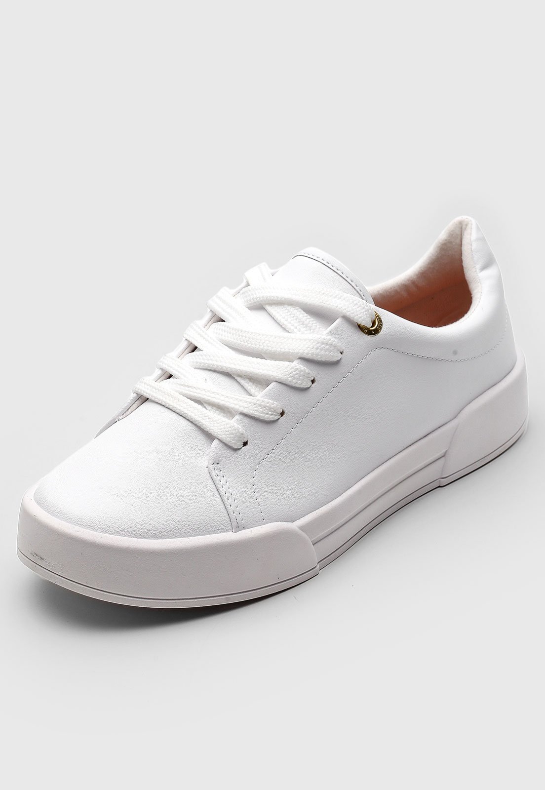 Tênis Dafiti Shoes Liso Branco - Compre Agora