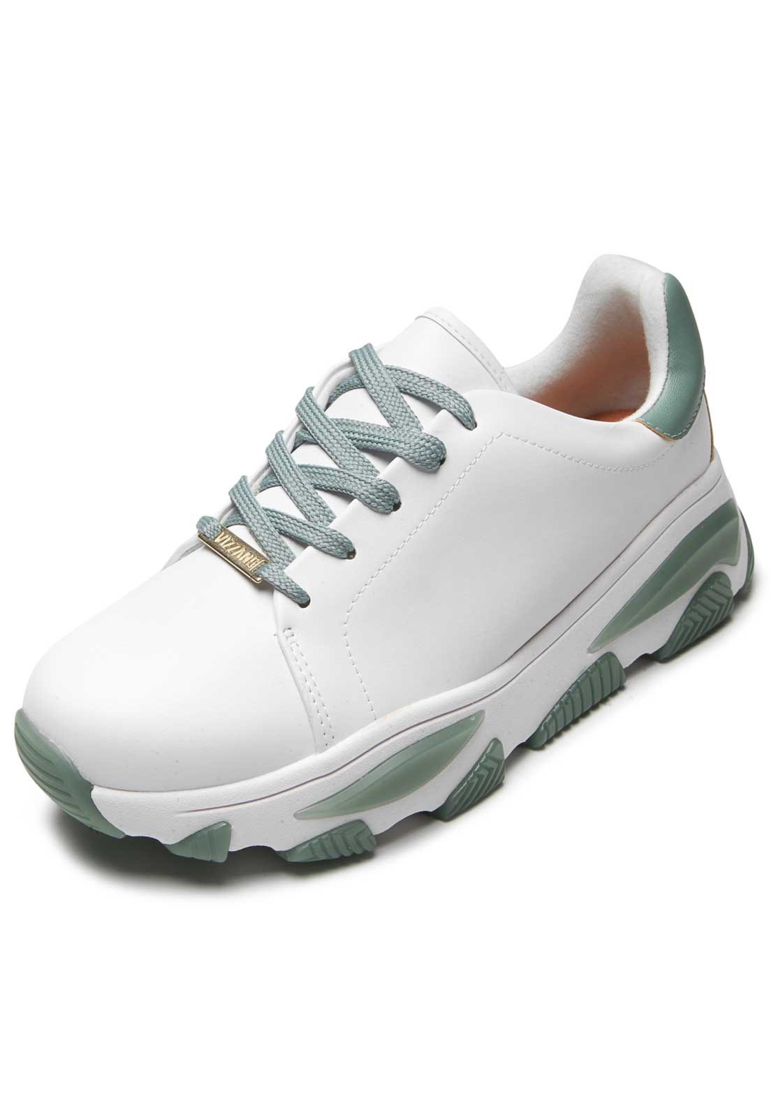 tenis vizzano branco liso