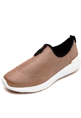 tenis vizzano dourado metalizado