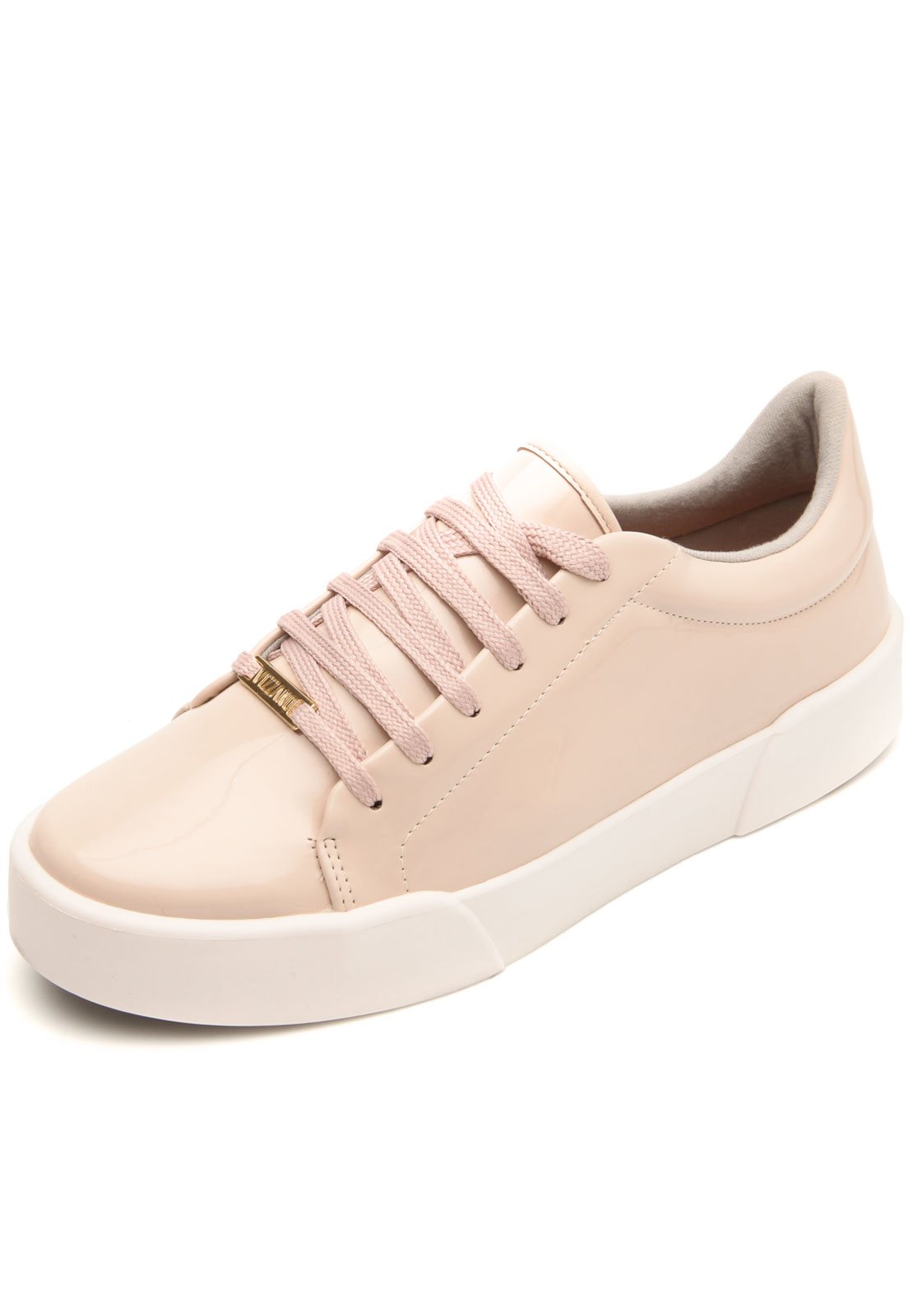 tenis vizzano rosa verniz