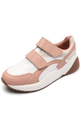 Tênis Vizzano Dad Sneaker Chunky Velcro Branco/Bege é boa?