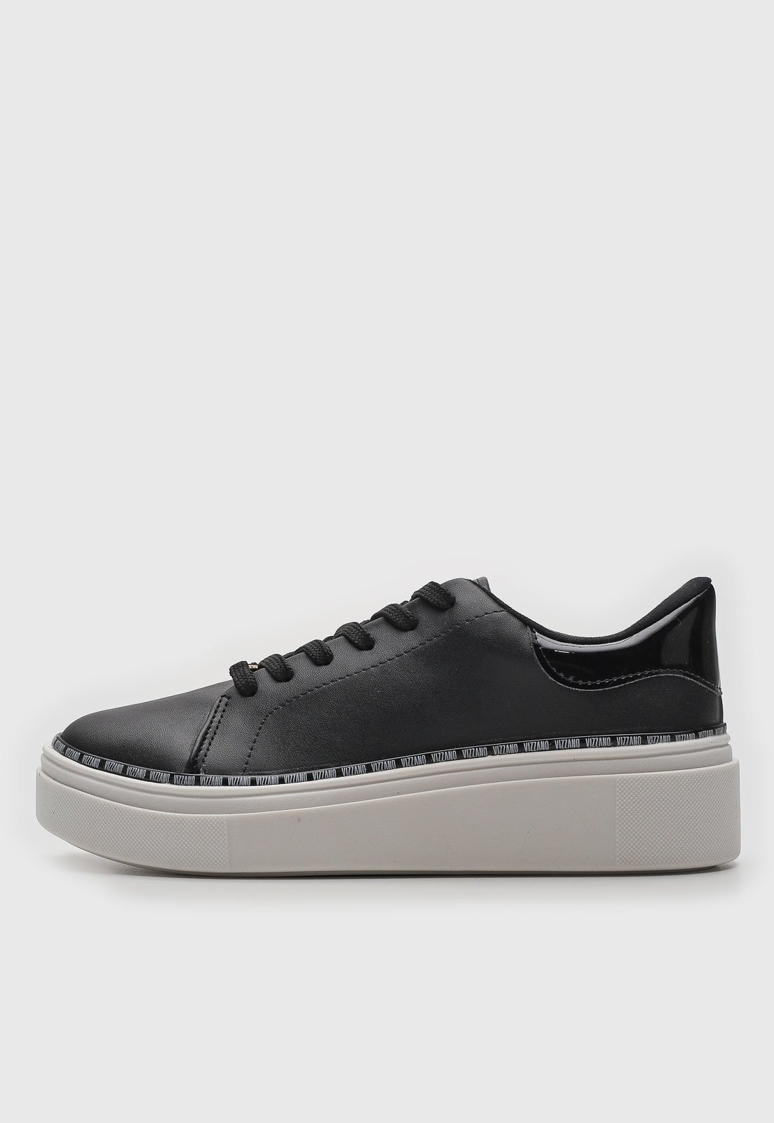 Tênis vizzano sales flatform preto