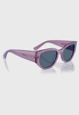 Óculos de Sol Vogue Modelo Retangular Roxo