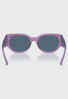 Óculos de Sol Vogue Modelo Retangular Roxo