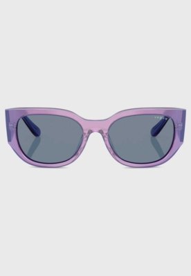 Óculos de Sol Vogue Modelo Retangular Roxo