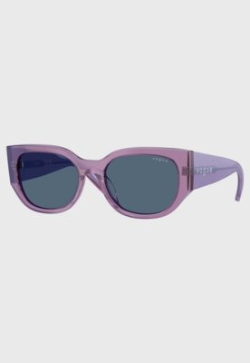 Óculos de Sol Vogue Modelo Retangular Roxo
