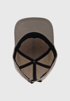 Boné Volcom Aba Curva Mini Mark Strapback Bege