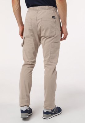 Calça Sarja Volcom Reta Rainer Bege
