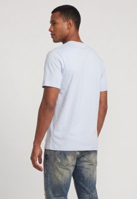 Camiseta Masculina Volcom Note To Self Azul