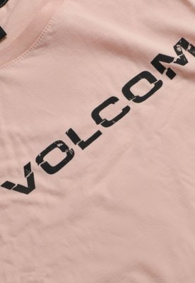 Camiseta Masculina Volcom Silk MC Ripp Euro Rosa