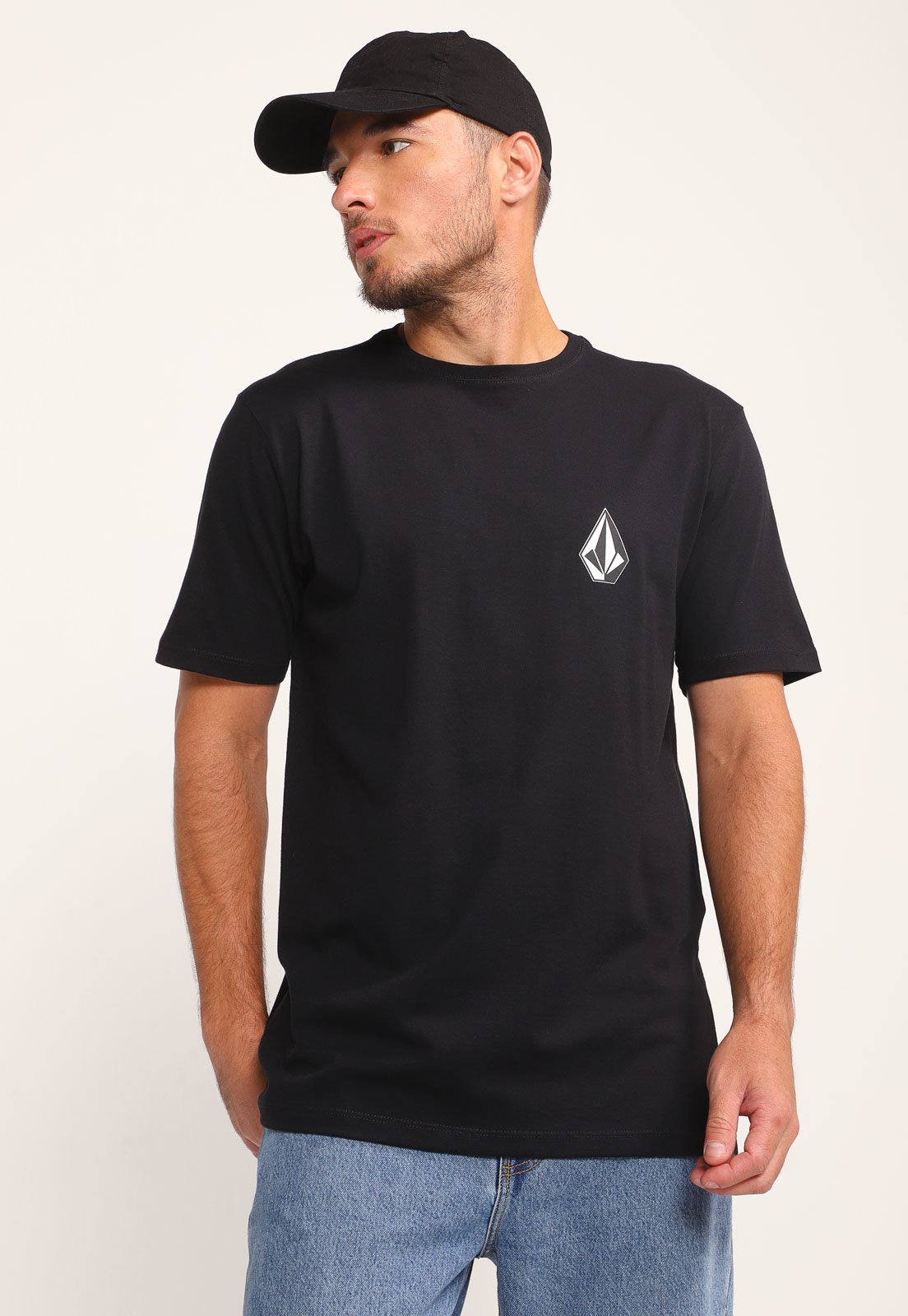 Camiseta Volcom Deadly Stone Preta